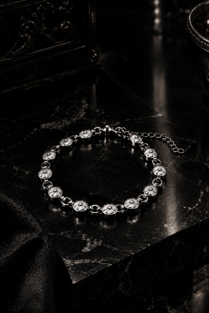 Fiore eterno (Conjunto de cadena y pulsera)